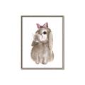 Picture of Bunny Bow _GroupedProduct_Rectangle_Portrait_Mini_ _GroupedProduct_Rectangle_Portrait_Canvas_Framed_