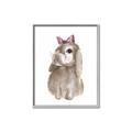 Picture of Bunny Bow _GroupedProduct_Rectangle_Portrait_Mini_ _GroupedProduct_Rectangle_Portrait_Canvas_Framed_