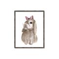 Picture of Bunny Bow _GroupedProduct_Rectangle_Portrait_Mini_ _GroupedProduct_Rectangle_Portrait_Canvas_Framed_