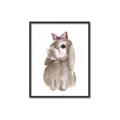 Picture of Bunny Bow _GroupedProduct_Rectangle_Portrait_Mini_ _GroupedProduct_Rectangle_Portrait_Canvas_Framed_
