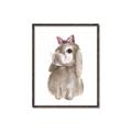 Picture of Bunny Bow _GroupedProduct_Rectangle_Portrait_Mini_ _GroupedProduct_Rectangle_Portrait_Canvas_Framed_