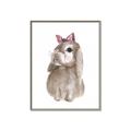 Picture of Bunny Bow _GroupedProduct_Rectangle_Portrait_Mini_ _GroupedProduct_Rectangle_Portrait_Canvas_Framed_