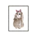 Picture of Bunny Bow _GroupedProduct_Rectangle_Portrait_Mini_ _GroupedProduct_Rectangle_Portrait_Canvas_Framed_