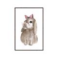 Picture of Bunny Bow _GroupedProduct_Rectangle_Portrait_Mini_ _GroupedProduct_Rectangle_Portrait_Canvas_Framed_