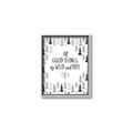 Picture of Good Things are Wild & Free _GroupedProduct_Rectangle_Portrait_Mini_ _GroupedProduct_Rectangle_Portrait_Canvas_Framed_