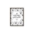 Picture of Good Things are Wild & Free _GroupedProduct_Rectangle_Portrait_Mini_ _GroupedProduct_Rectangle_Portrait_Canvas_Framed_