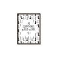 Picture of Good Things are Wild & Free _GroupedProduct_Rectangle_Portrait_Mini_ _GroupedProduct_Rectangle_Portrait_Canvas_Framed_