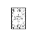 Picture of Good Things are Wild & Free _GroupedProduct_Rectangle_Portrait_Mini_ _GroupedProduct_Rectangle_Portrait_Canvas_Framed_
