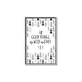 Picture of Good Things are Wild & Free _GroupedProduct_Rectangle_Portrait_Mini_ _GroupedProduct_Rectangle_Portrait_Canvas_Framed_