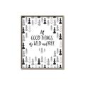 Picture of Good Things are Wild & Free _GroupedProduct_Rectangle_Portrait_Mini_ _GroupedProduct_Rectangle_Portrait_Canvas_Framed_