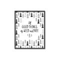 Picture of Good Things are Wild & Free _GroupedProduct_Rectangle_Portrait_Mini_ _GroupedProduct_Rectangle_Portrait_Canvas_Framed_