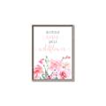 Picture of Be a Wild Flower _GroupedProduct_Rectangle_Portrait_Mini_ _GroupedProduct_Rectangle_Portrait_Canvas_Framed_