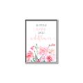 Picture of Be a Wild Flower _GroupedProduct_Rectangle_Portrait_Mini_ _GroupedProduct_Rectangle_Portrait_Canvas_Framed_