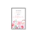 Picture of Be a Wild Flower _GroupedProduct_Rectangle_Portrait_Mini_ _GroupedProduct_Rectangle_Portrait_Canvas_Framed_