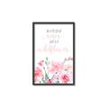 Picture of Be a Wild Flower _GroupedProduct_Rectangle_Portrait_Mini_ _GroupedProduct_Rectangle_Portrait_Canvas_Framed_