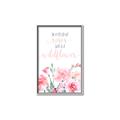 Picture of Be a Wild Flower _GroupedProduct_Rectangle_Portrait_Mini_ _GroupedProduct_Rectangle_Portrait_Canvas_Framed_