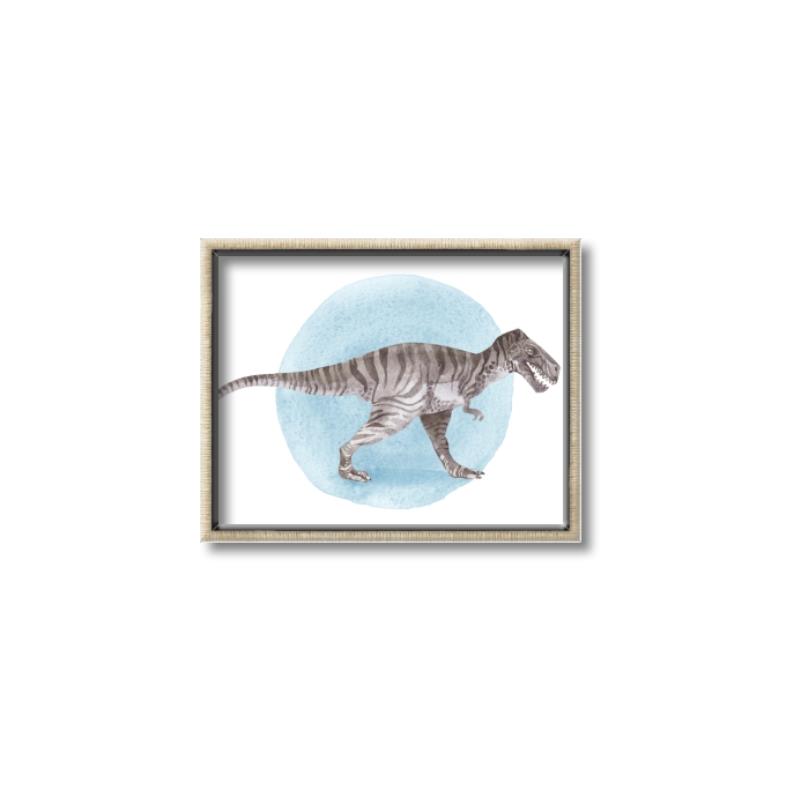 Picture of T-Rex _GroupedProduct_Rectangle_Landscape_Mini_ _GroupedProduct_Rectangle_Landscape_Canvas_Framed_