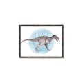Picture of T-Rex _GroupedProduct_Rectangle_Landscape_Mini_ _GroupedProduct_Rectangle_Landscape_Canvas_Framed_