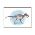 Picture of T-Rex _GroupedProduct_Rectangle_Landscape_Mini_ _GroupedProduct_Rectangle_Landscape_Canvas_Framed_