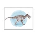 Picture of T-Rex _GroupedProduct_Rectangle_Landscape_Mini_ _GroupedProduct_Rectangle_Landscape_Canvas_Framed_