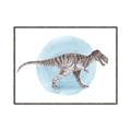 Picture of T-Rex _GroupedProduct_Rectangle_Landscape_Mini_ _GroupedProduct_Rectangle_Landscape_Canvas_Framed_