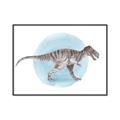 Picture of T-Rex _GroupedProduct_Rectangle_Landscape_Mini_ _GroupedProduct_Rectangle_Landscape_Canvas_Framed_