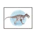 Picture of T-Rex _GroupedProduct_Rectangle_Landscape_Mini_ _GroupedProduct_Rectangle_Landscape_Canvas_Framed_