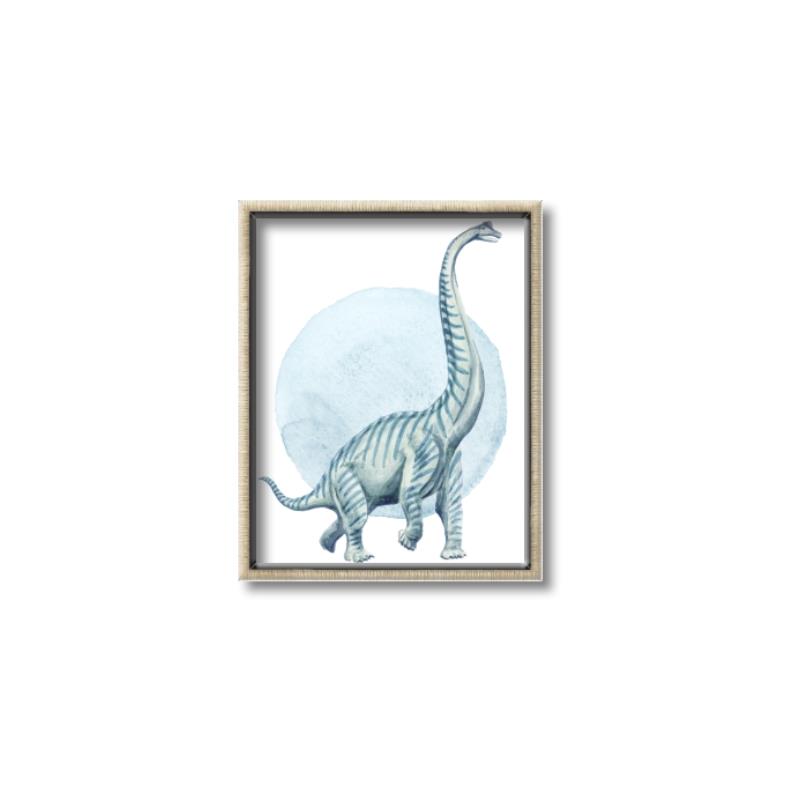 Picture of Brontosaurus _GroupedProduct_Rectangle_Portrait_Mini_ _GroupedProduct_Rectangle_Portrait_Canvas_Framed_