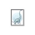 Picture of Brontosaurus _GroupedProduct_Rectangle_Portrait_Mini_ _GroupedProduct_Rectangle_Portrait_Canvas_Framed_