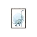Picture of Brontosaurus _GroupedProduct_Rectangle_Portrait_Mini_ _GroupedProduct_Rectangle_Portrait_Canvas_Framed_