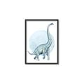 Picture of Brontosaurus _GroupedProduct_Rectangle_Portrait_Mini_ _GroupedProduct_Rectangle_Portrait_Canvas_Framed_