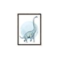 Picture of Brontosaurus _GroupedProduct_Rectangle_Portrait_Mini_ _GroupedProduct_Rectangle_Portrait_Canvas_Framed_
