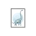 Picture of Brontosaurus _GroupedProduct_Rectangle_Portrait_Mini_ _GroupedProduct_Rectangle_Portrait_Canvas_Framed_