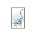 Picture of Brontosaurus _GroupedProduct_Rectangle_Portrait_Mini_ _GroupedProduct_Rectangle_Portrait_Canvas_Framed_