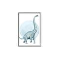 Picture of Brontosaurus _GroupedProduct_Rectangle_Portrait_Mini_ _GroupedProduct_Rectangle_Portrait_Canvas_Framed_