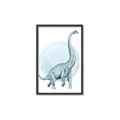 Picture of Brontosaurus _GroupedProduct_Rectangle_Portrait_Mini_ _GroupedProduct_Rectangle_Portrait_Canvas_Framed_
