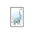 Picture of Brontosaurus _GroupedProduct_Rectangle_Portrait_Mini_ _GroupedProduct_Rectangle_Portrait_Canvas_Framed_