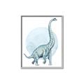 Picture of Brontosaurus _GroupedProduct_Rectangle_Portrait_Mini_ _GroupedProduct_Rectangle_Portrait_Canvas_Framed_