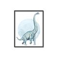 Picture of Brontosaurus _GroupedProduct_Rectangle_Portrait_Mini_ _GroupedProduct_Rectangle_Portrait_Canvas_Framed_