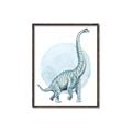 Picture of Brontosaurus _GroupedProduct_Rectangle_Portrait_Mini_ _GroupedProduct_Rectangle_Portrait_Canvas_Framed_