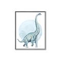 Picture of Brontosaurus _GroupedProduct_Rectangle_Portrait_Mini_ _GroupedProduct_Rectangle_Portrait_Canvas_Framed_