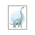 Picture of Brontosaurus _GroupedProduct_Rectangle_Portrait_Mini_ _GroupedProduct_Rectangle_Portrait_Canvas_Framed_
