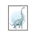 Picture of Brontosaurus _GroupedProduct_Rectangle_Portrait_Mini_ _GroupedProduct_Rectangle_Portrait_Canvas_Framed_