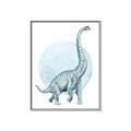 Picture of Brontosaurus _GroupedProduct_Rectangle_Portrait_Mini_ _GroupedProduct_Rectangle_Portrait_Canvas_Framed_