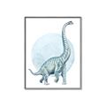Picture of Brontosaurus _GroupedProduct_Rectangle_Portrait_Mini_ _GroupedProduct_Rectangle_Portrait_Canvas_Framed_