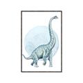 Picture of Brontosaurus _GroupedProduct_Rectangle_Portrait_Mini_ _GroupedProduct_Rectangle_Portrait_Canvas_Framed_