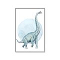 Picture of Brontosaurus _GroupedProduct_Rectangle_Portrait_Mini_ _GroupedProduct_Rectangle_Portrait_Canvas_Framed_