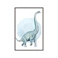 Picture of Brontosaurus _GroupedProduct_Rectangle_Portrait_Mini_ _GroupedProduct_Rectangle_Portrait_Canvas_Framed_