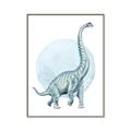 Picture of Brontosaurus _GroupedProduct_Rectangle_Portrait_Mini_ _GroupedProduct_Rectangle_Portrait_Canvas_Framed_