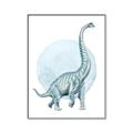 Picture of Brontosaurus _GroupedProduct_Rectangle_Portrait_Mini_ _GroupedProduct_Rectangle_Portrait_Canvas_Framed_